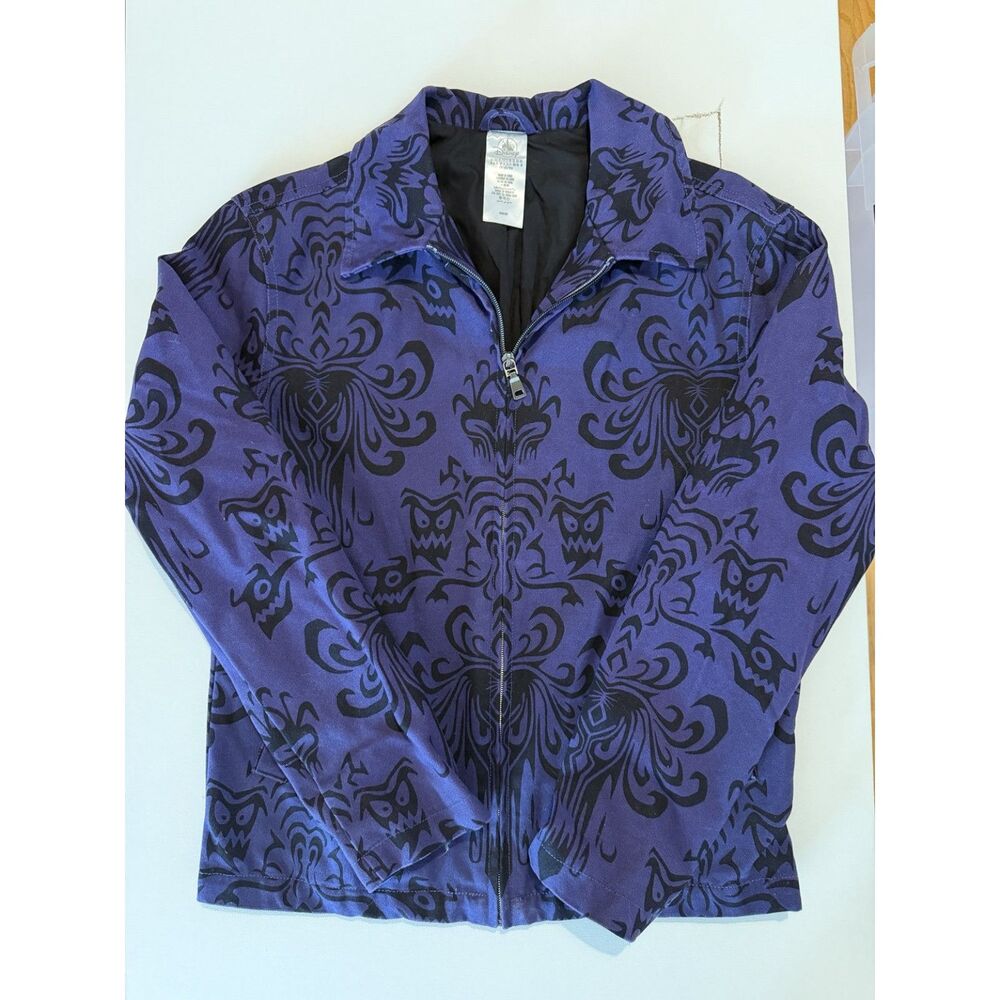 Authentic Disney Parks Merch  Haunted Mansion  Zip Up Jacket Size XS